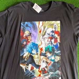 My Hero Academia Anime Graphic Tee size XL